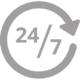 icon-247usage 24/7 Usage