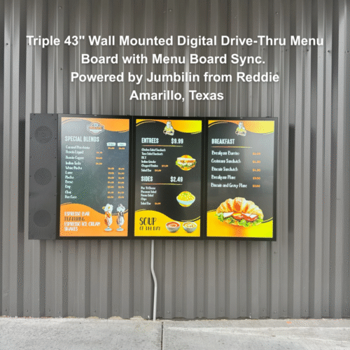 Triple 43 Wall Mounted Drive-Thru Triple 43 Wall Mounted Drive-Thru